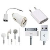 Kit Carregador 5x1 para iPhone 4 e 4S